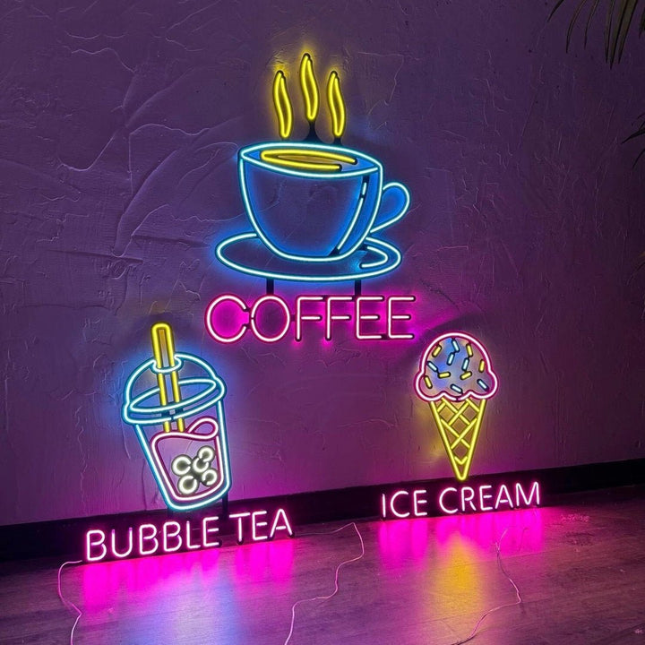 Shop Custom Neon Art | Custom Logo, Neon Wall Art at Hoagard. bedroom decor, custom neon, kids room decor