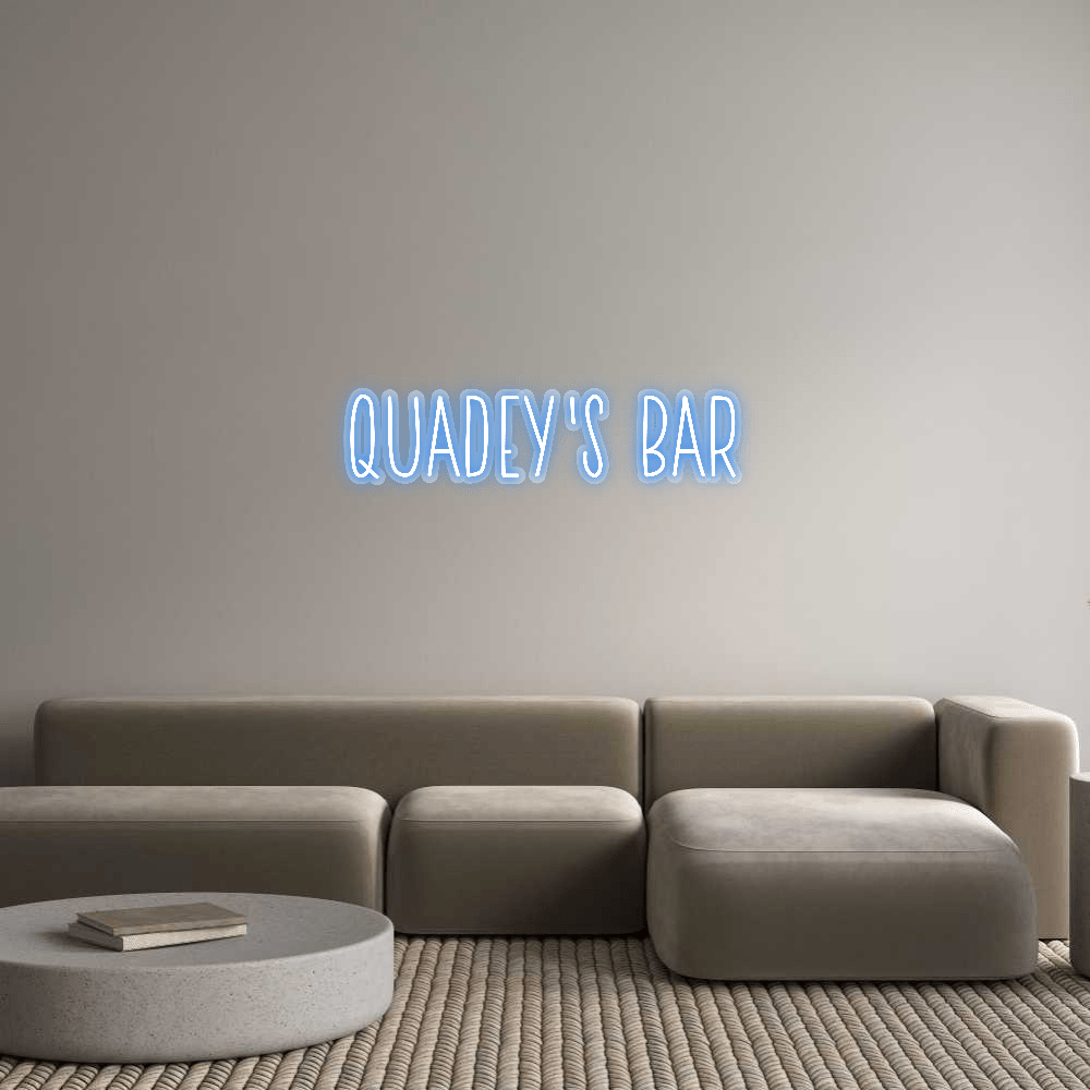 Shop Custom Neon: QUADEY’S BAR, Custom Neon at Hoagard. npc_ordered, ,