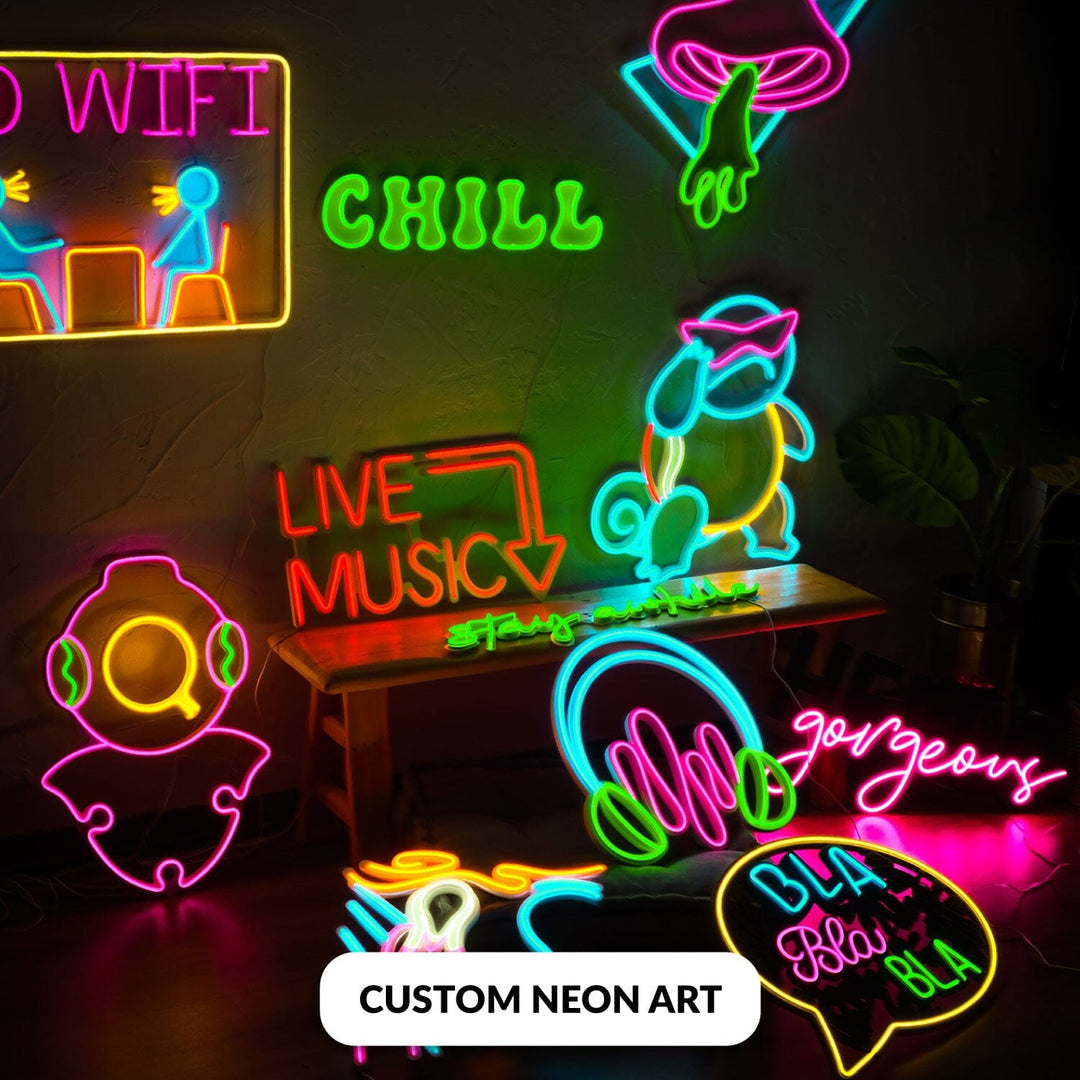 Custom Neon Art | Custom Logo