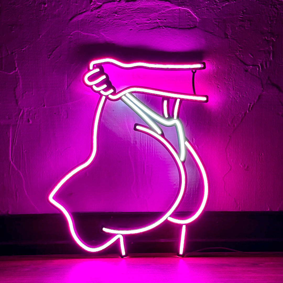 Shop Peachy, Neon Wall Art at Hoagard. neon, Neon light, neon sign