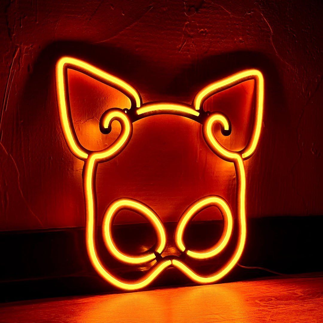 Shop Latex Mask, Neon Wall Art at Hoagard. neon, Neon light, neon sign