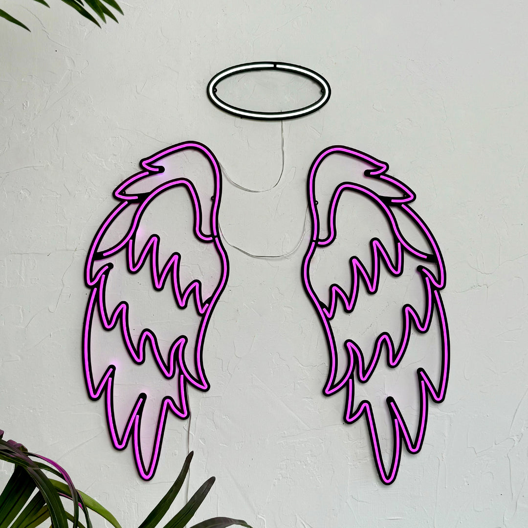 Neon Wings Angel