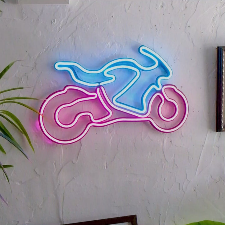 Motorcycle Neon Sign